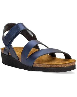 Naot Kayla Wedge Sandal - Blue