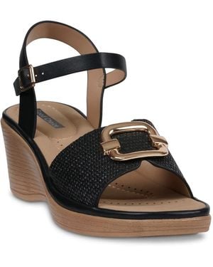 Good Choice Fia Wedge Sandal - Black