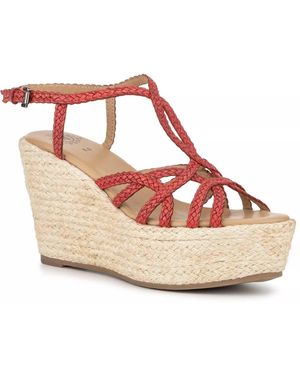 Vintage Foundry Eloise Espadrille Wedge Sandal - Black