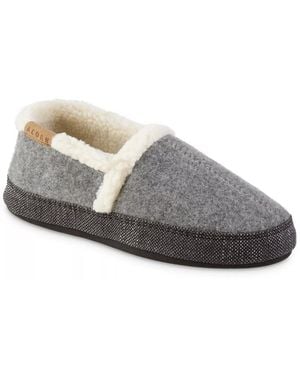 Acorn Madison Moccasin Slipper - Gray