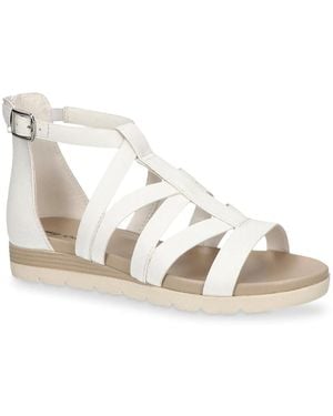 Easy Street Vila Wedge Sandal - White
