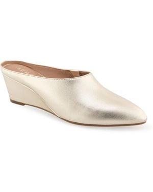 Aerosoles Camia Wedge Mule - White