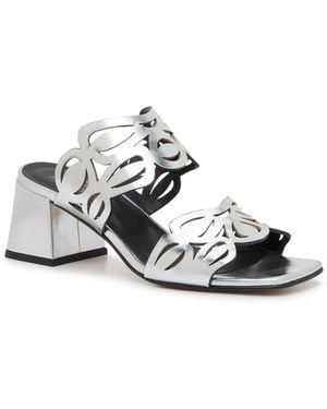 Two Twin Hearts Lynette Sandal - Black