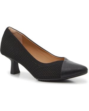 Hush Puppies Gilly Pump - Black
