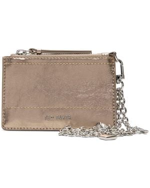 Ted Baker Sutton Charm Card Case Wallet - White