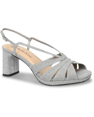 Bella Vita Chorus Platform Sandal - White