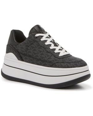 MICHAEL Michael Kors Hayes Platform Sneaker - Black
