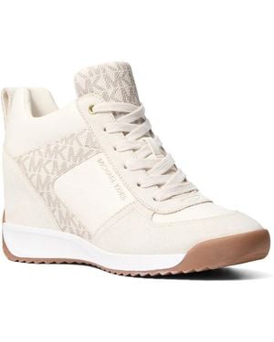 MICHAEL Michael Kors Nikki Wedge Sneaker - Black