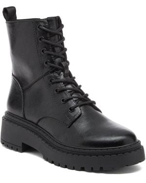 Rocket Dog Prima Combat Boot - Black