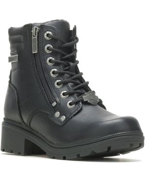 Harley Davidson Harleydavidson Inman Mills Bootie - Black