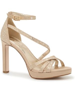 Jessica Simpson Vanieke Platform Sandal - White
