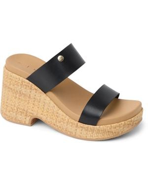 Reef Sunset Ibiza Wedge Sandal - Black