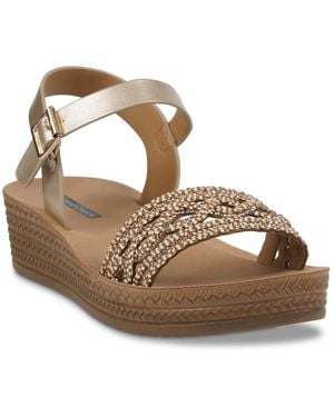 Good Choice Fay Wedge Sandal - Metallic