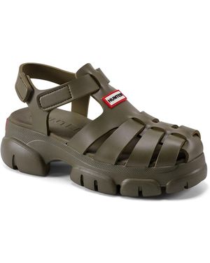 HUNTER Belah Sandal - Green
