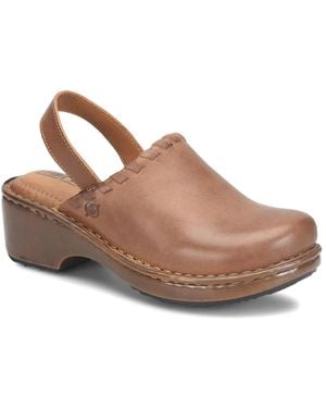 Born Telly Clog - Brown