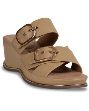 Good Choice Olana Wedge Sandal - Black