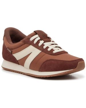 KIZIK Milan Handsfree Sneaker - Brown