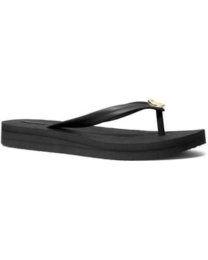 MICHAEL Michael Kors Posie Flip Flop - Black
