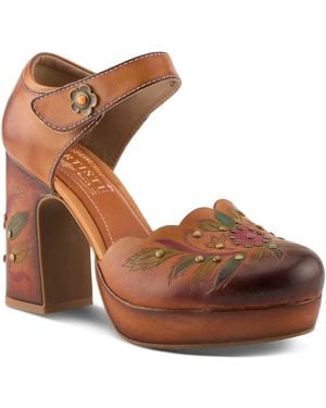 L'ARTISTE Hihopes Platform Pump - Brown