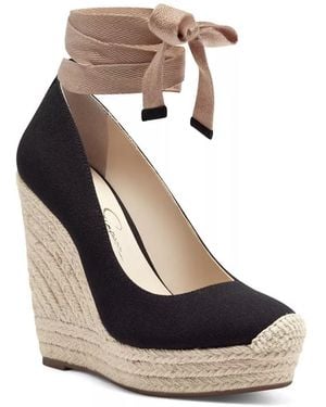 Jessica Simpson Zexie Espadrille Wedge Pump - Black