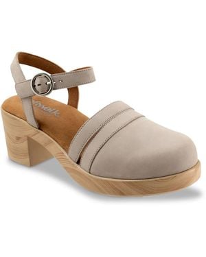 Softwalk Fillmore Platform Clog - Black