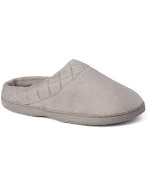 Dearfoams Darcy Clog Slipper - Gray