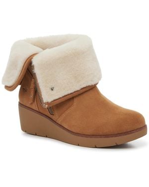 Hush Puppies Lyka Booties - Brown