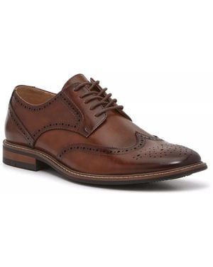 Mix No 6 Farin Wingtip Oxford - Brown