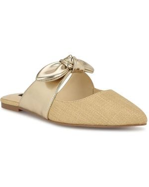 Nine West Bowin Mule - Natural