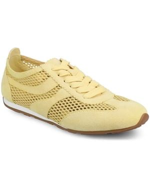 Journee Collection Chasse Sneaker - Yellow