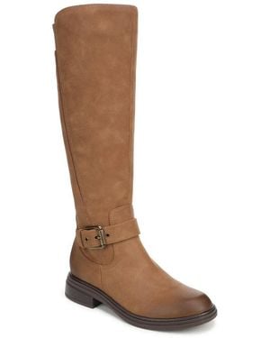 Naturalizer Wide Width Luxe Wide Calf Boot - Black