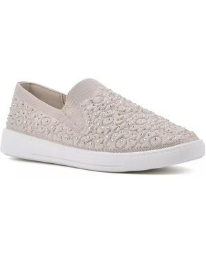 White Mountain Unit Slipon Sneaker - White