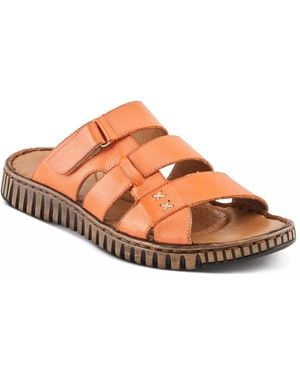 Spring Step Olly Sandal - Orange
