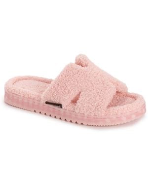 Muk Luks Cecilia Slide Slipper - Pink