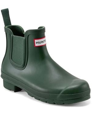HUNTER Original Chelsea Rain Boot - Green