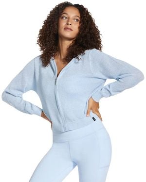 Skechers Shine Hooded Full Zip Jacket - Blue