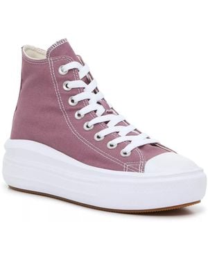 Converse Chuck Taylor All Star Move Hightop Sneaker - Purple