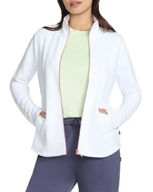 Skechers The Hoodless Hoodie Go Walk Shine Jacket - Blue