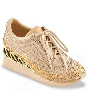 Lady Couture Jackpot Wedge Sneaker - Black