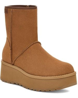 UGG Cityfunc Waterresistant Platform Bootie - Brown