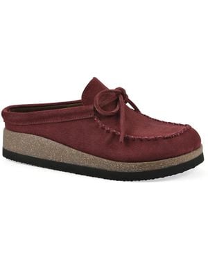 White Mountain Bayhead Clog - Red