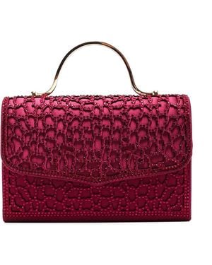 Lady Couture Donna Mini Satchel - Red
