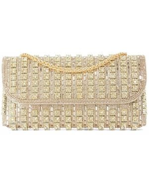 Dune Elabourate Clutch - Metallic