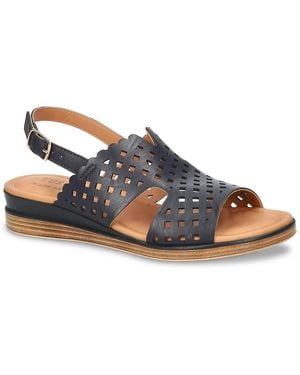 Easy Street Martella Wedge Sandal - Blue