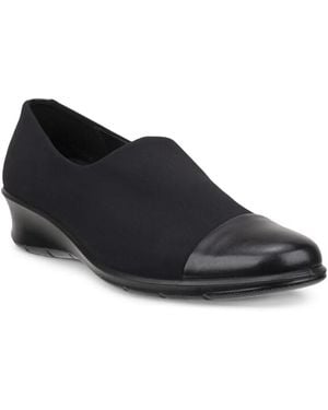 Ecco Felicia Wedge Slipon - Blue