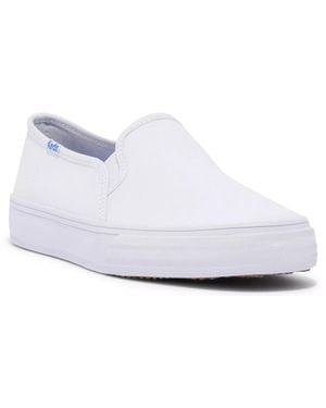 Keds Double Decker Slip-on Sneaker - White