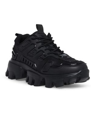 Steve Madden Ponce Lace-Up Chunky Running & Training Shoes - Black