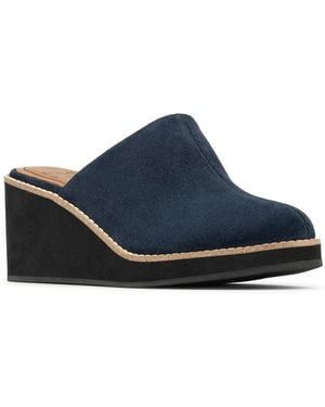 Donald J Pliner Janella Wedge Mule - Blue