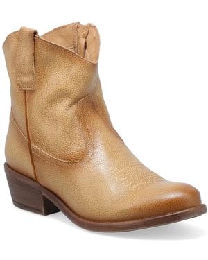 Miz Mooz Carlitos Western Bootie - Brown