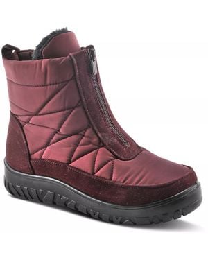 Flexus by Spring Step Lake Effect Snow Boot - Red